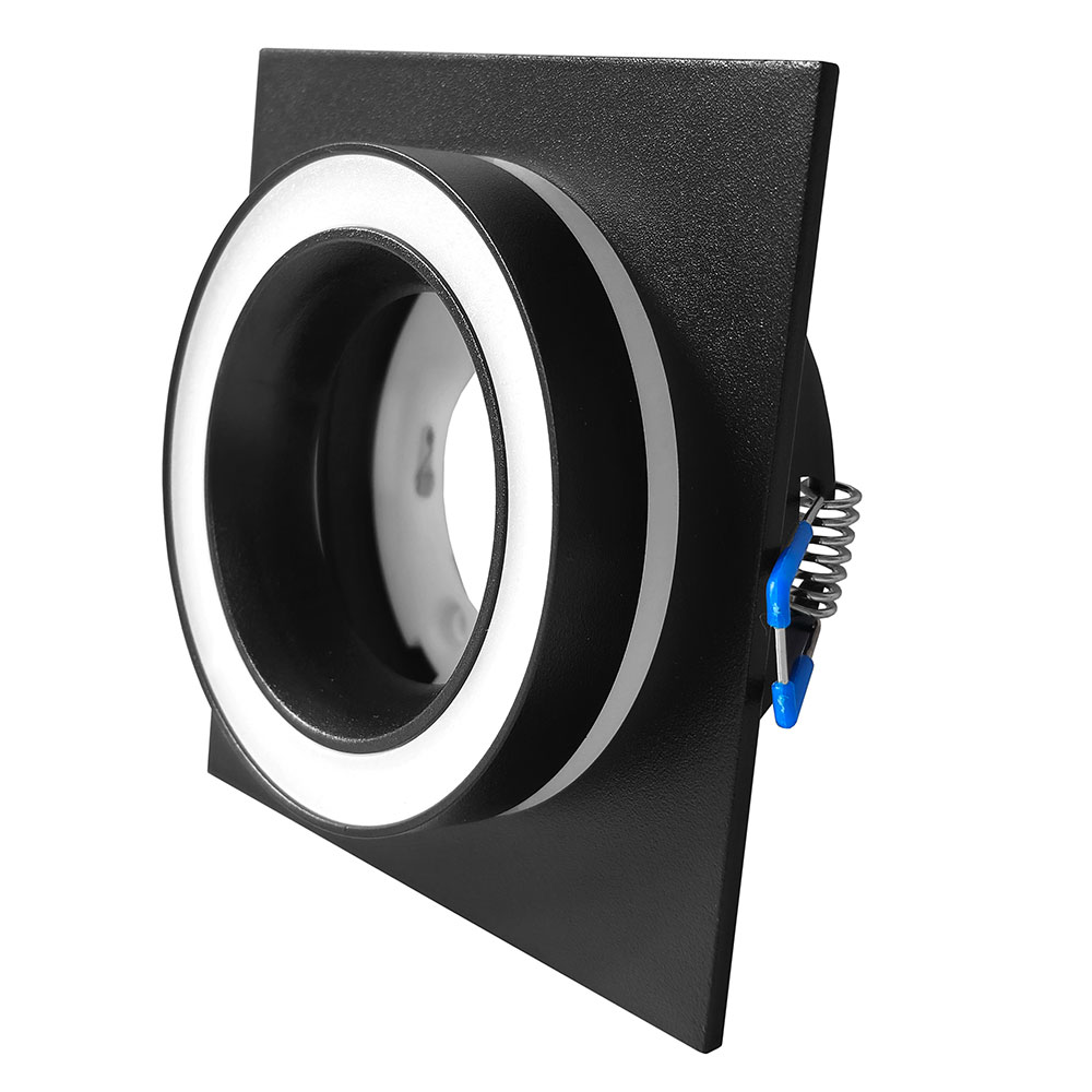 Светильник светодиодный встраиваемый SY8857S Черный не дорого