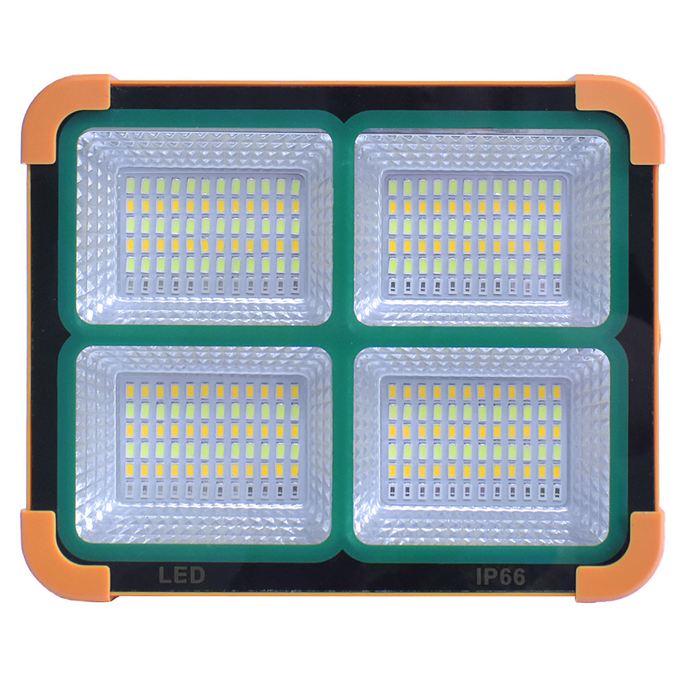 Прожектор переносной с солнечной панелью SOLAR POWERBANK  200W https://fan-asia.kz