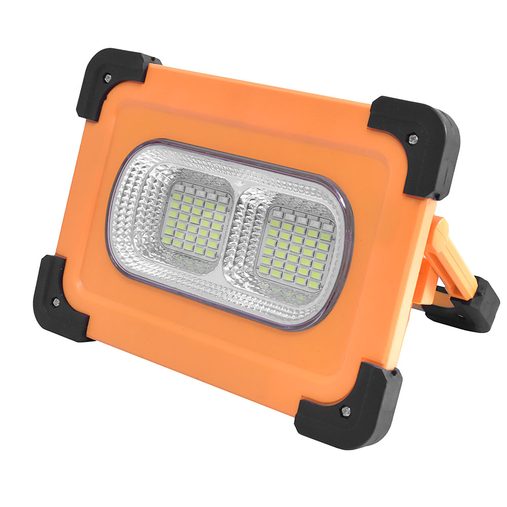 Прожектор переносной с солнечной панелью SOLAR POWERBANK  80W https://fan-asia.kz