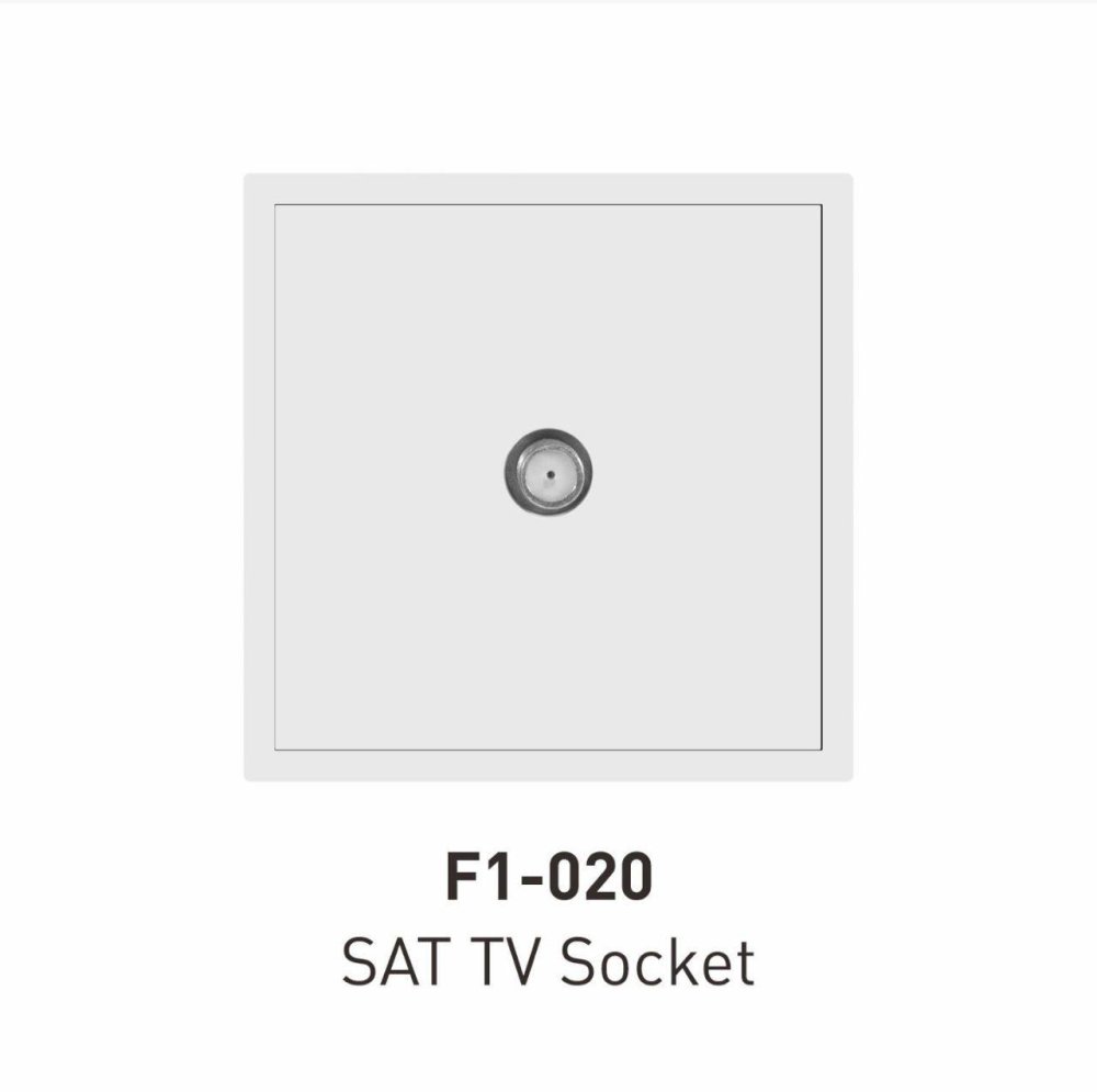 Розетка телевизионная белая идеальный выбор для дома офиса