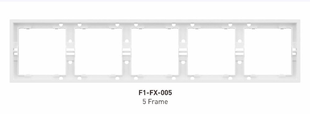 Рамка пятерная белая идеальный выбор для дома офиса