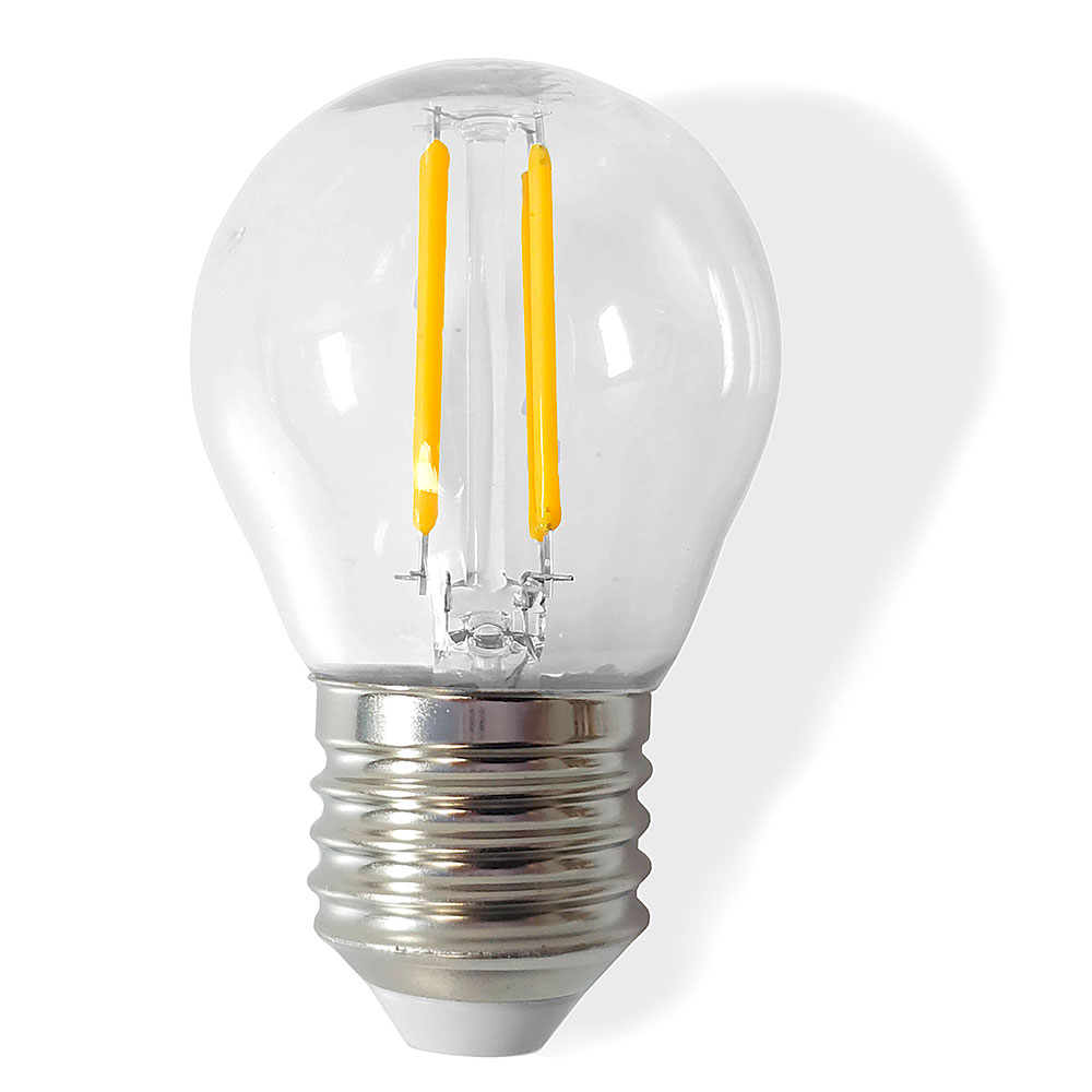 Светодиодная лампа E27 4W COB. Прозрачная не дорого