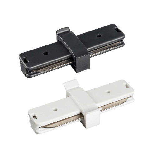 Соединитель прямой на 220В белый, черный не дорого