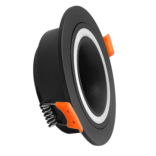 Светильник светодиодный точечный встраиваемый SY5528R black не дорого