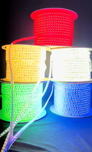 Led лента SMD-2835-100D 220V  купить. https://fan-asia.kz